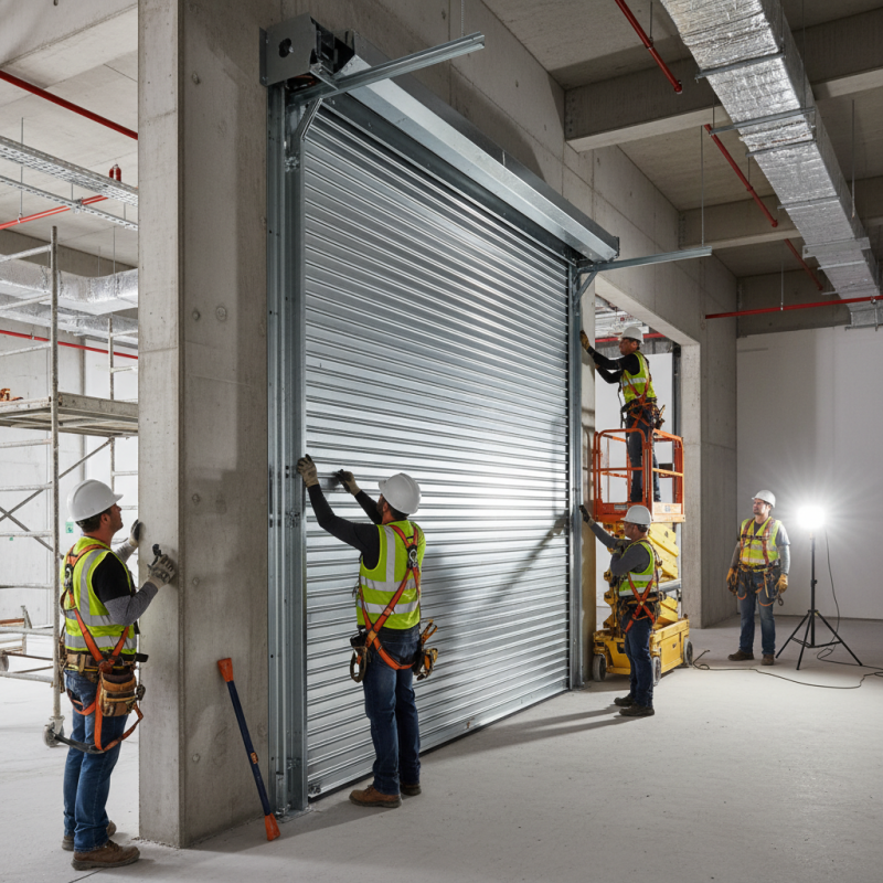 How to Install Roll Down Fire Doors Effectively?