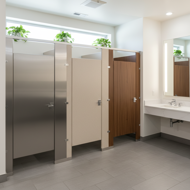 How to Choose Restroom Stall Walls for Your Facility?