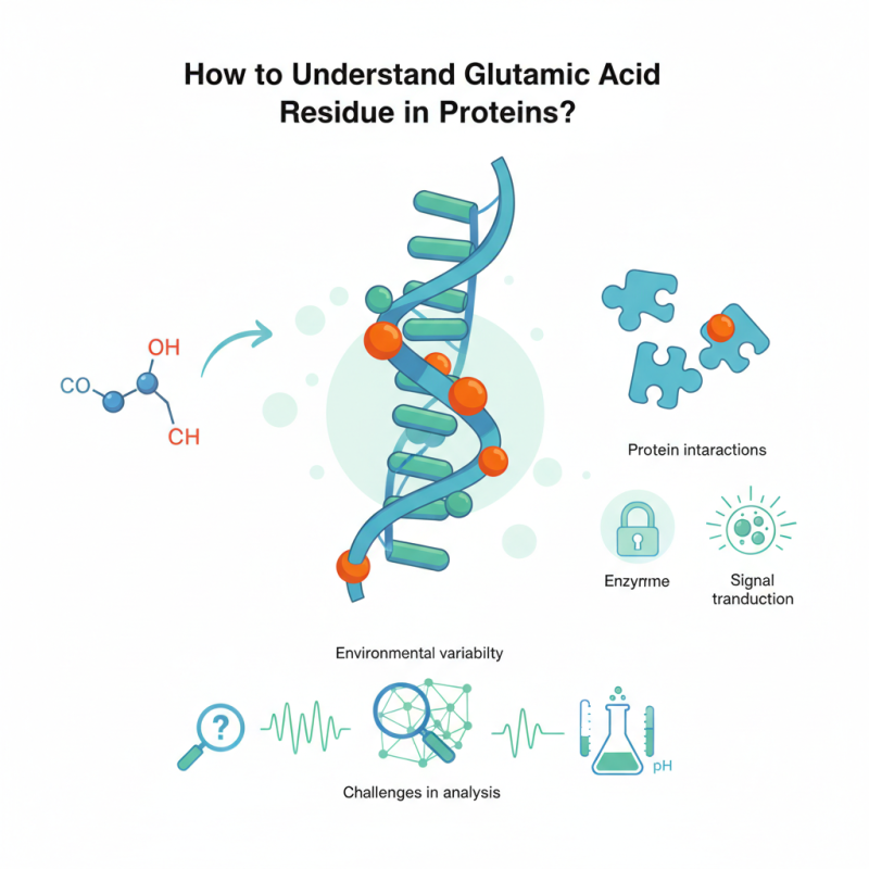 How to Understand Glutamic Acid Residue in Proteins?