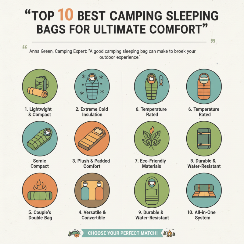 Top 10 Best Camping Sleeping Bags for Ultimate Comfort?