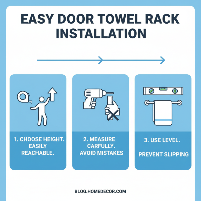 How to Choose the Best Door Towel Rack for Your Bathroom Needs?