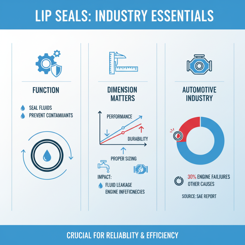 Why Are Lip Seal Dimensions Important for Mechanical Applications?