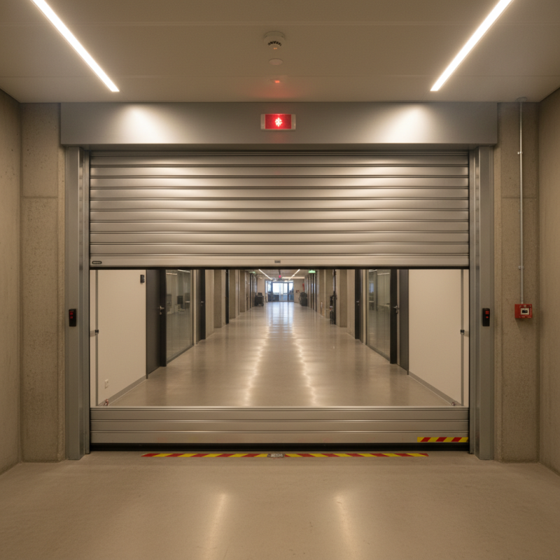 What Are Roll Down Fire Doors and How Do They Work?