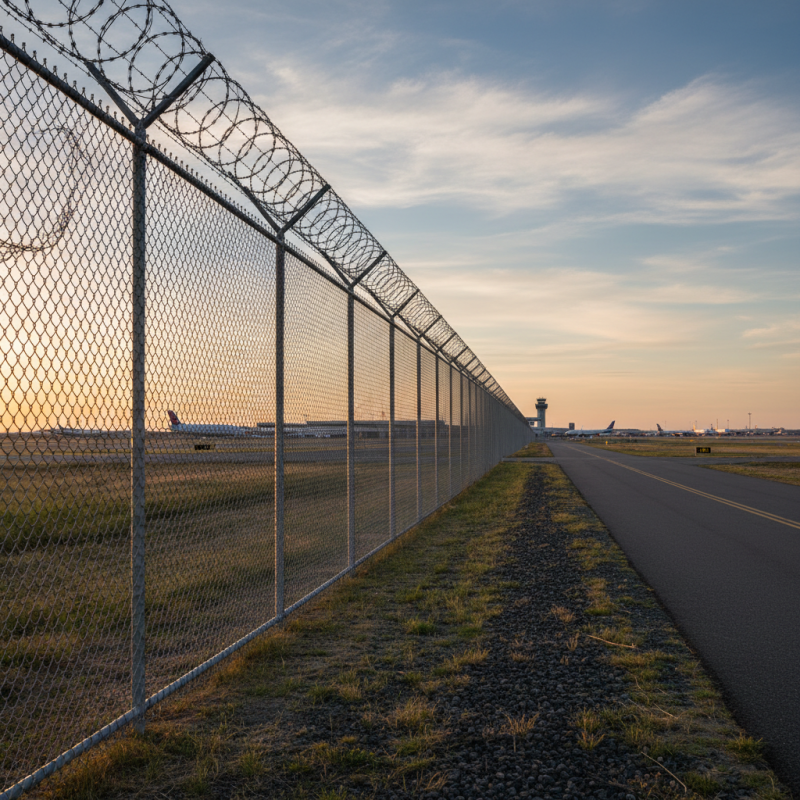 Why Are Airport Fences Crucial for Security and Safety?