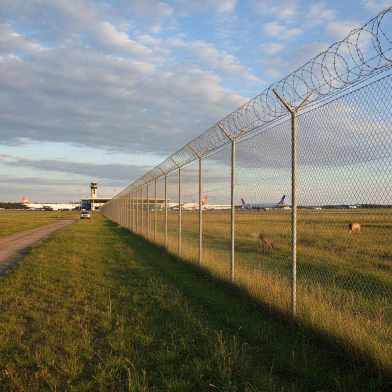 Top 10 Benefits of Installing an Airport Fence?