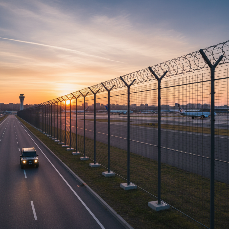 How to Choose the Right Airport Fence for Your Security Needs?