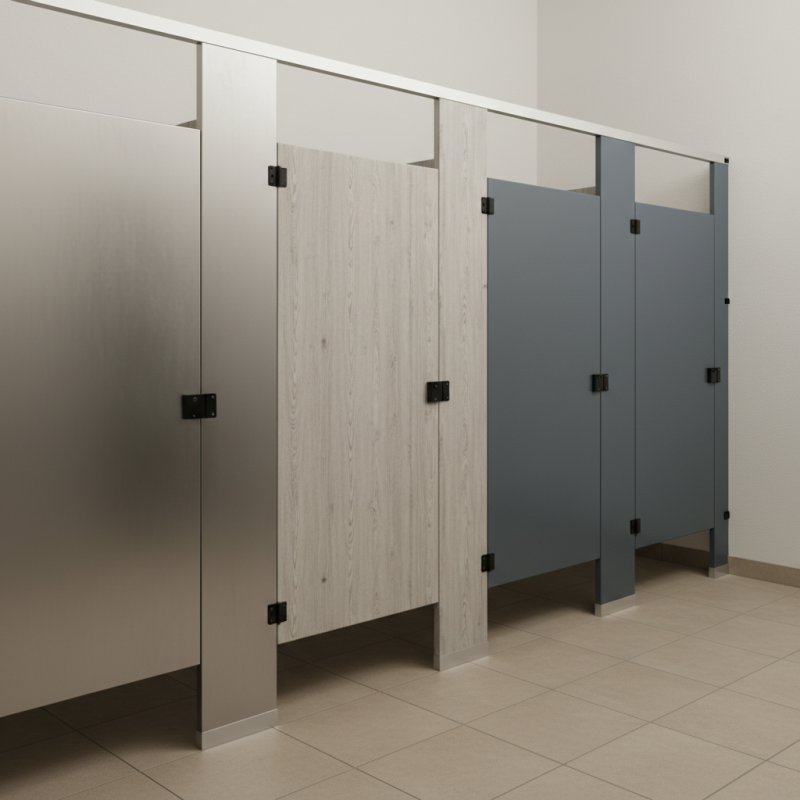 What Are the Best Materials for Restroom Stall Walls?