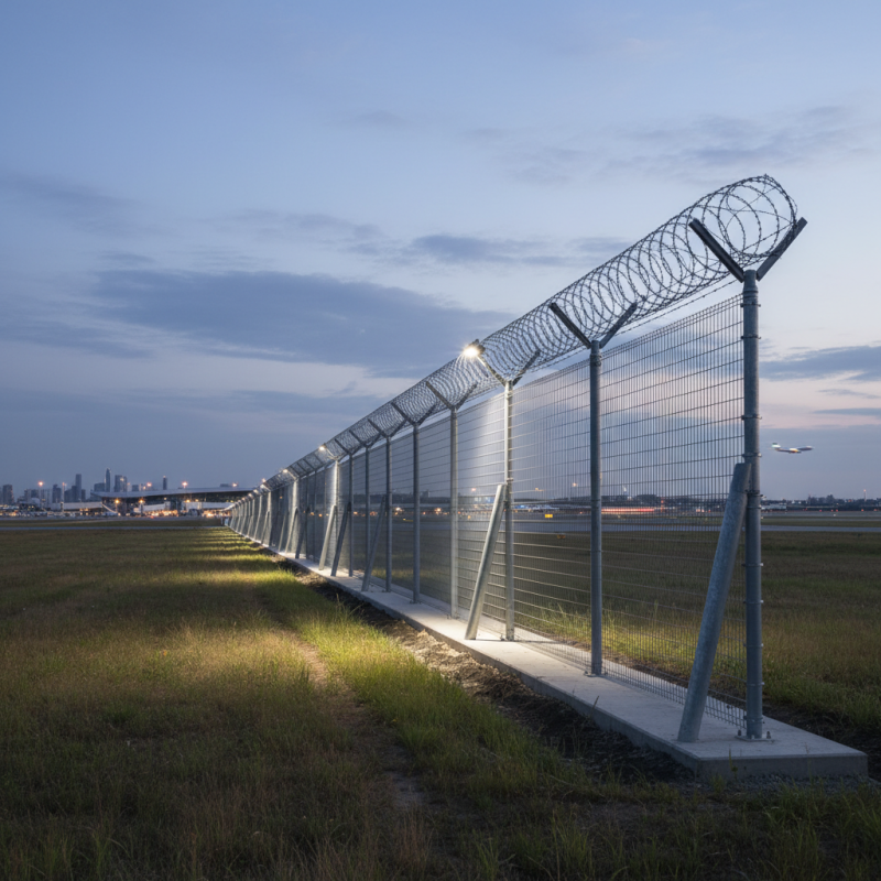 How to Choose the Right Airport Fence for Security Needs?