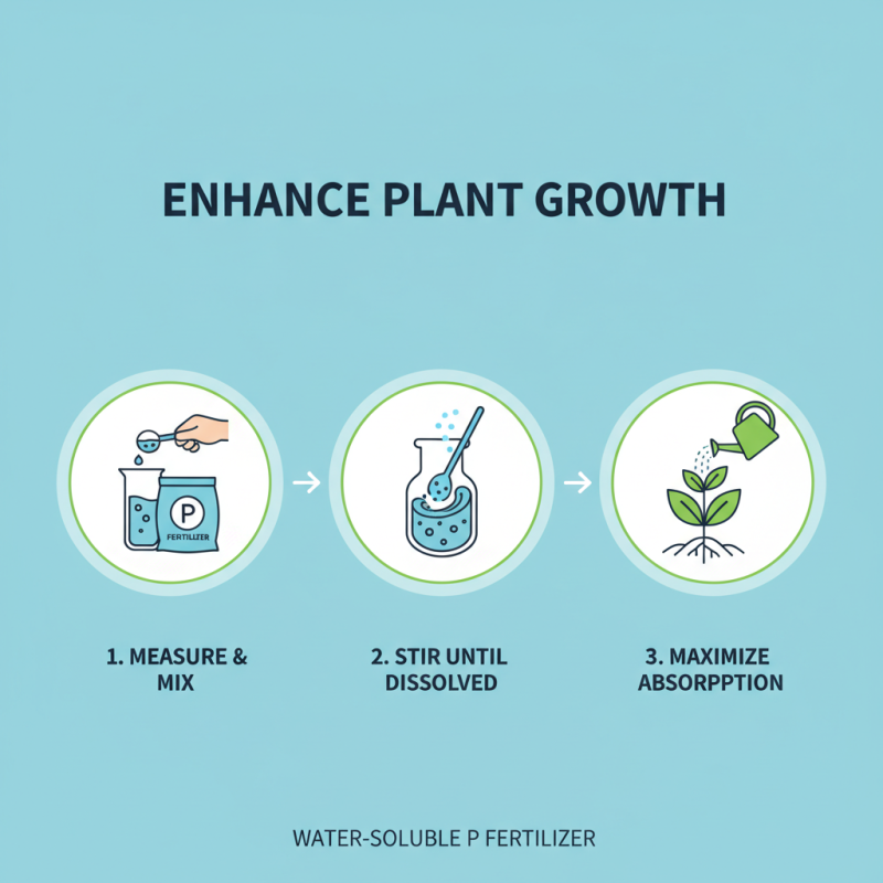 How to Use Water Soluble P Fertilizer for Optimal Plant Growth?