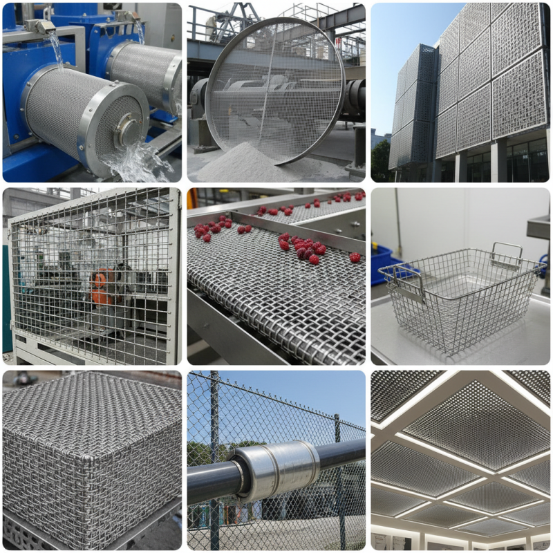 Top 10 Uses of Stainless Steel Woven Wire Mesh in Industries?