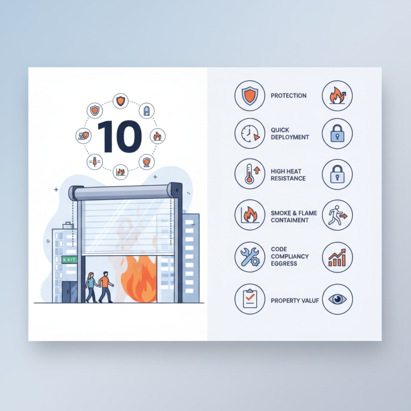 Top 10 Benefits of Roll Down Fire Doors for Safety and Security?