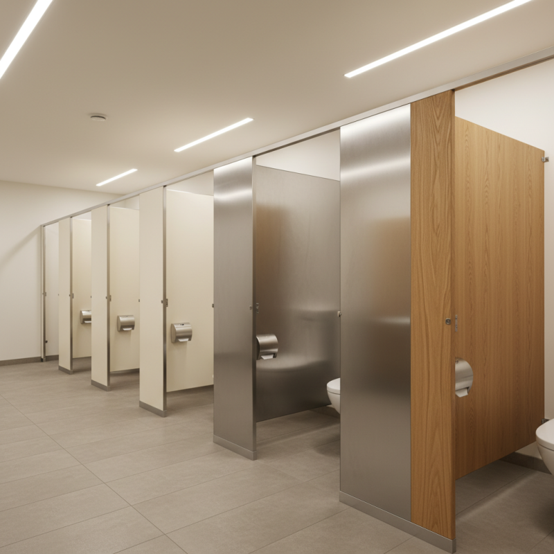 How to Choose the Best Restroom Stall Walls for Your Needs