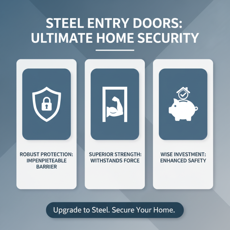 How to Choose the Best Steel Entry Doors for Your Home