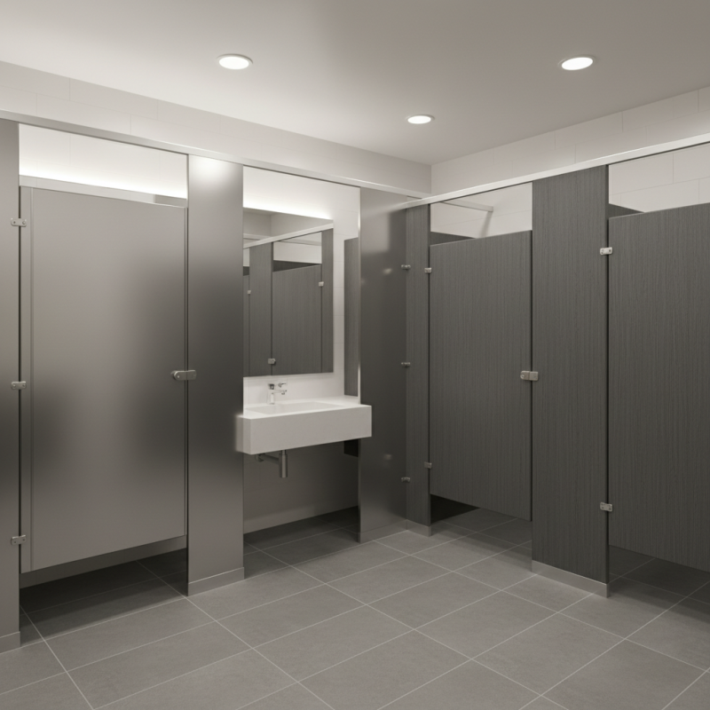 What Are the Best Materials for Restroom Stall Walls?