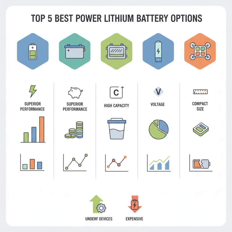 Top 5 Best Power Lithium Battery Options for Your Needs?