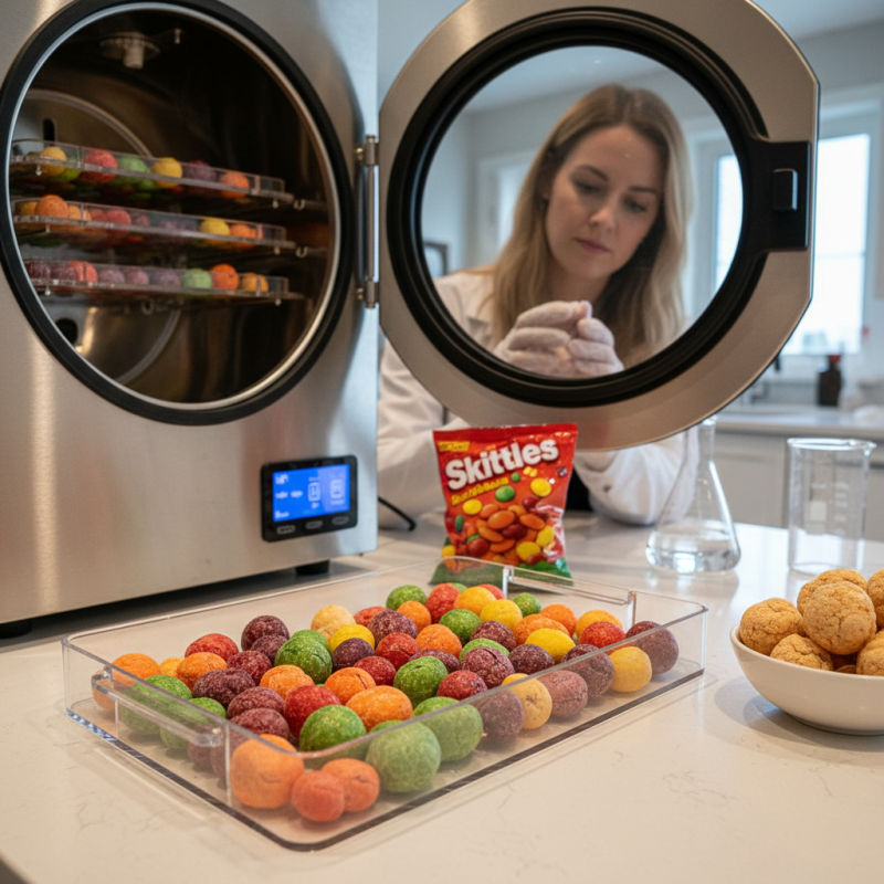 How to Make Freeze Dried Skittles at Home?