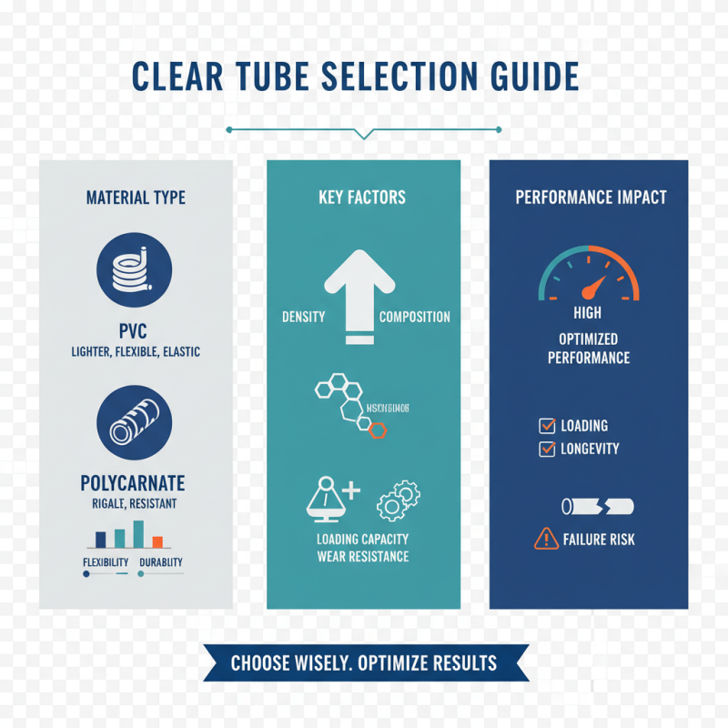 Best Clear Tubes for Every Application Which One Should You Choose?