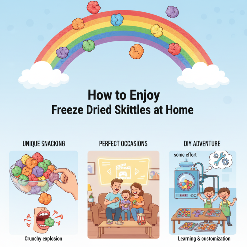 How to Enjoy Freeze Dried Skittles at Home?