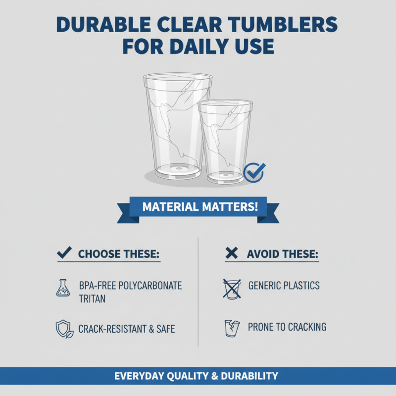2026 Best Clear Plastic Tumbler for Your Everyday Use and Enjoyment?