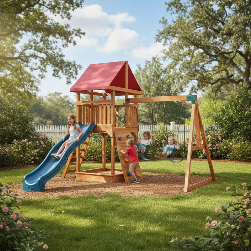 Top Slide Outdoor Playset Options for Fun and Adventure for Kids
