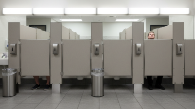 Why Are Restroom Stall Walls So Short?