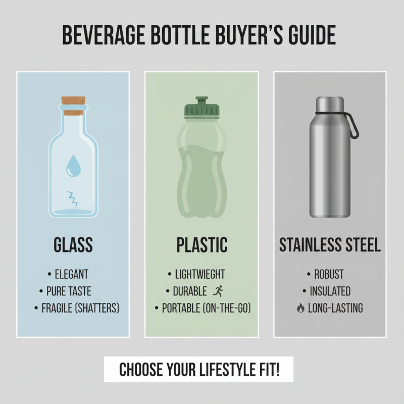 How to Choose the Best Beverage Bottles for Your Needs?