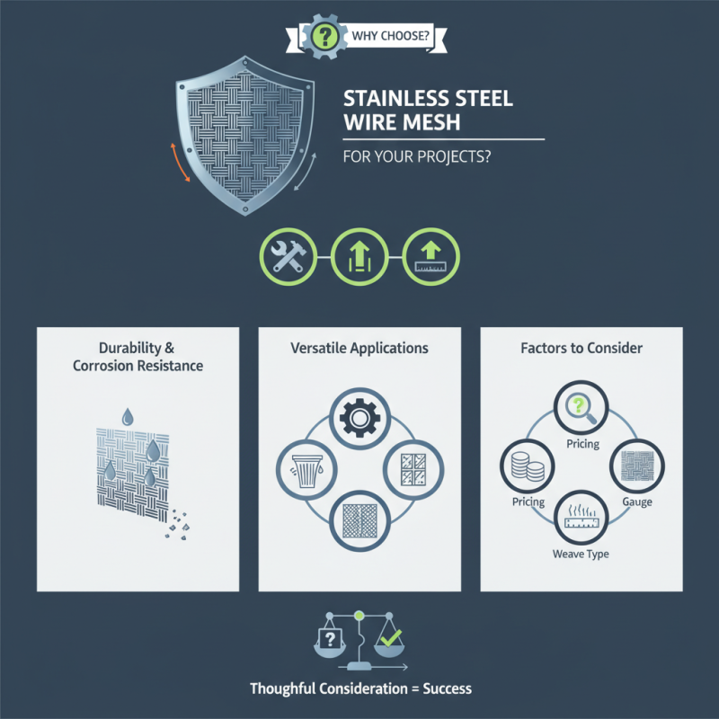 Why Choose Stainless Steel Wire Mesh for Your Projects?