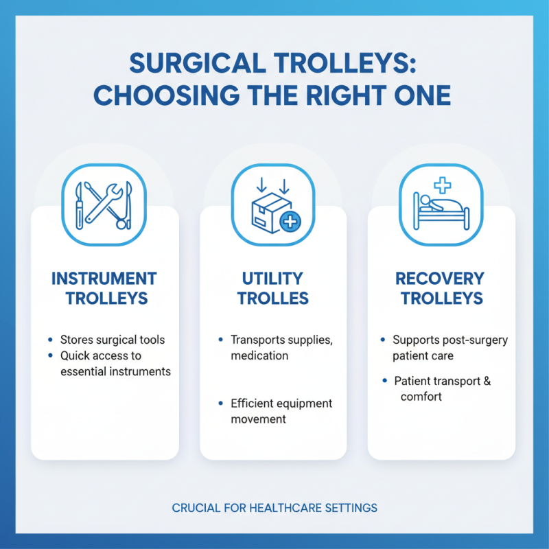 2026 How to Choose the Best Surgical Trolley for Your Needs?
