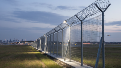 How to Choose the Right Airport Fence for Security Needs?