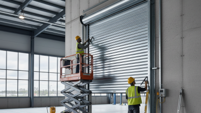 How to Install Roll Down Fire Doors Effectively?