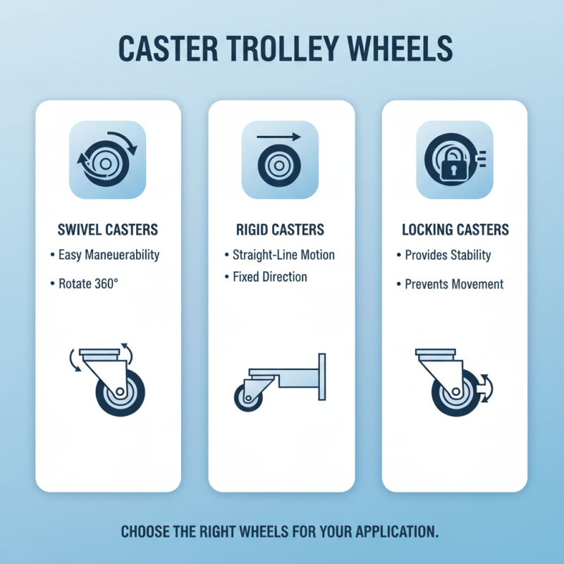 Best Caster Trolley Wheels for 2026 How to Choose the Right Ones?