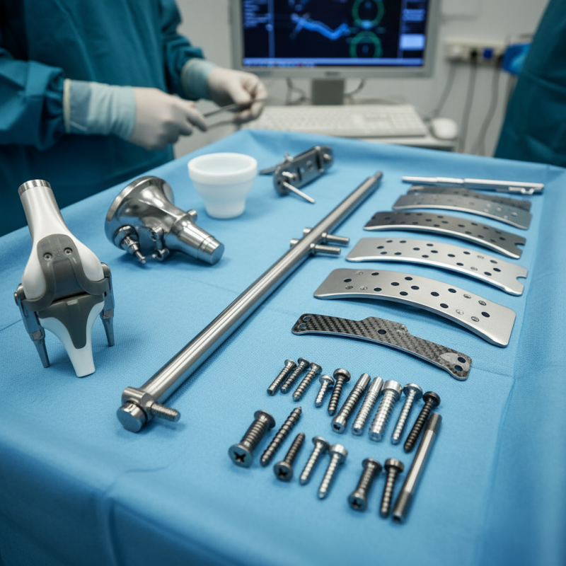 What are the different types of orthopedic implants?