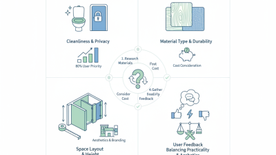 How to Choose the Best Restroom Stall Walls for Your Needs?