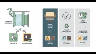 What Are the Best Materials for Restroom Stall Walls?
