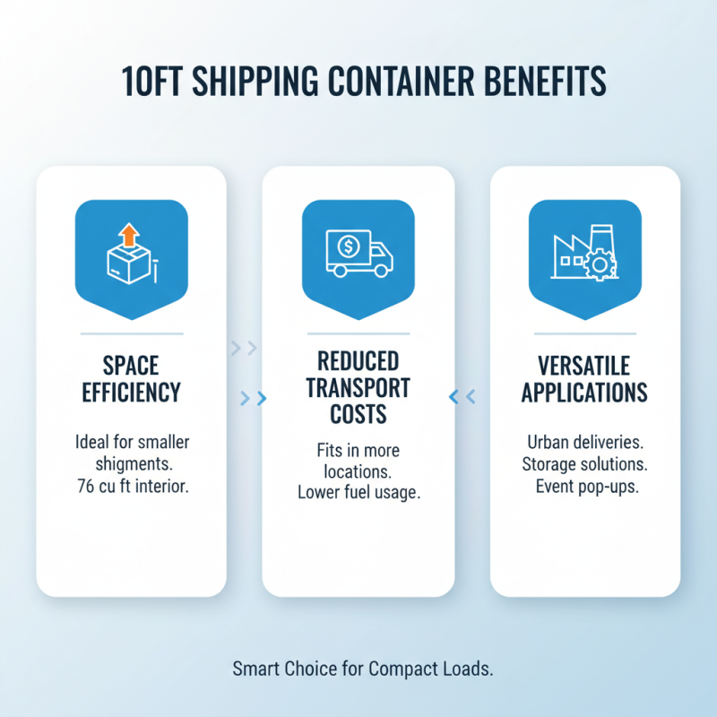 Why Choose a 10ft Container for Your Shipping Needs?