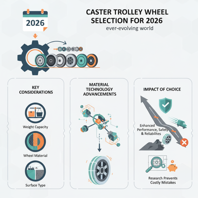 Best Caster Trolley Wheels for 2026 How to Choose the Right Ones?
