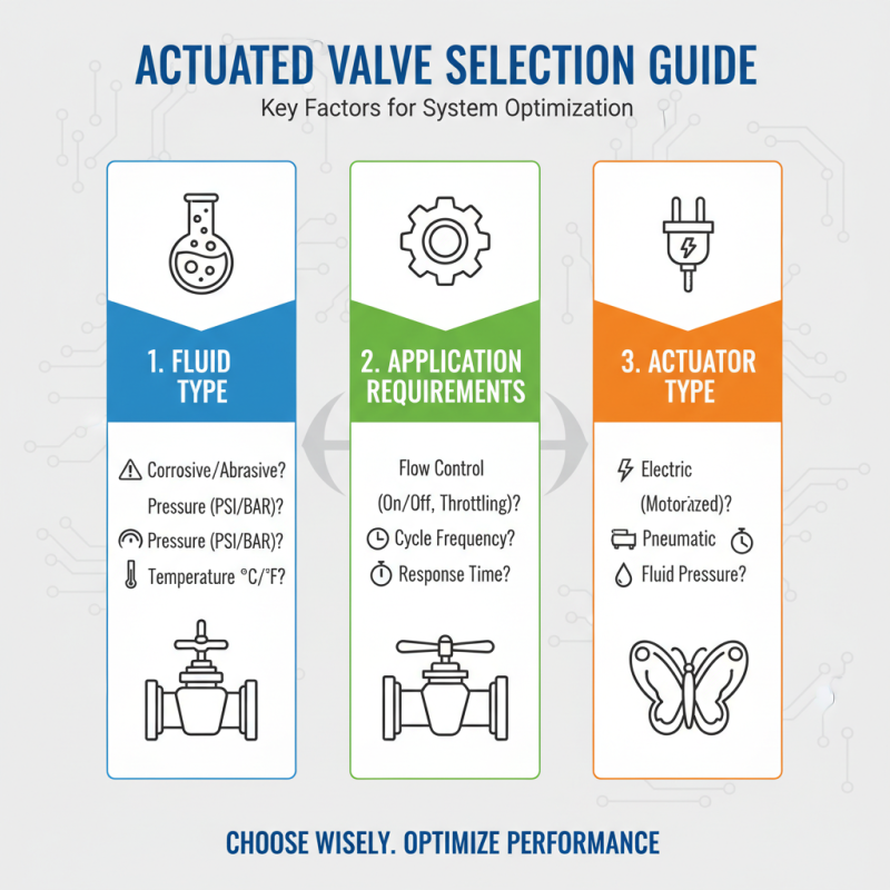 How to Choose the Right Actuated Valves for Your System?