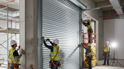 How to Install Roll Down Fire Doors Effectively?