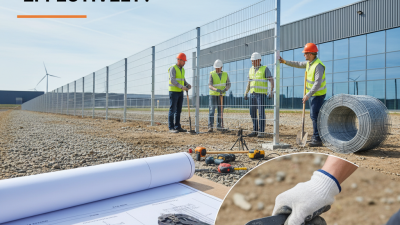 How to Install Steel Wire Mesh Fencing Effectively?