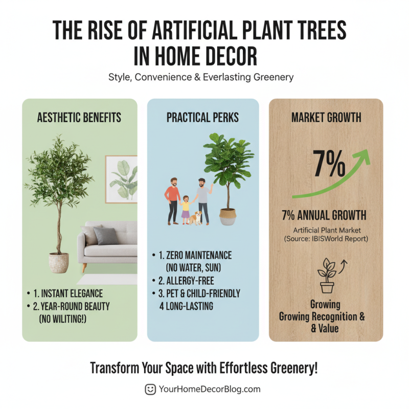 Why Choose Artificial Plant Trees for Your Home Decor Needs?