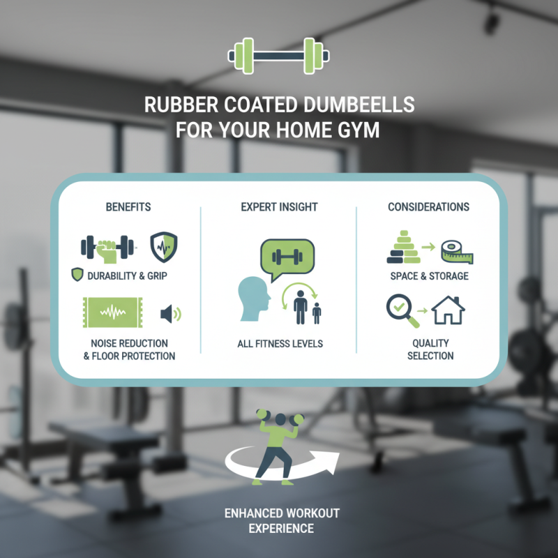 Why Choose Rubber Coated Dumbbells for Your Home Gym?