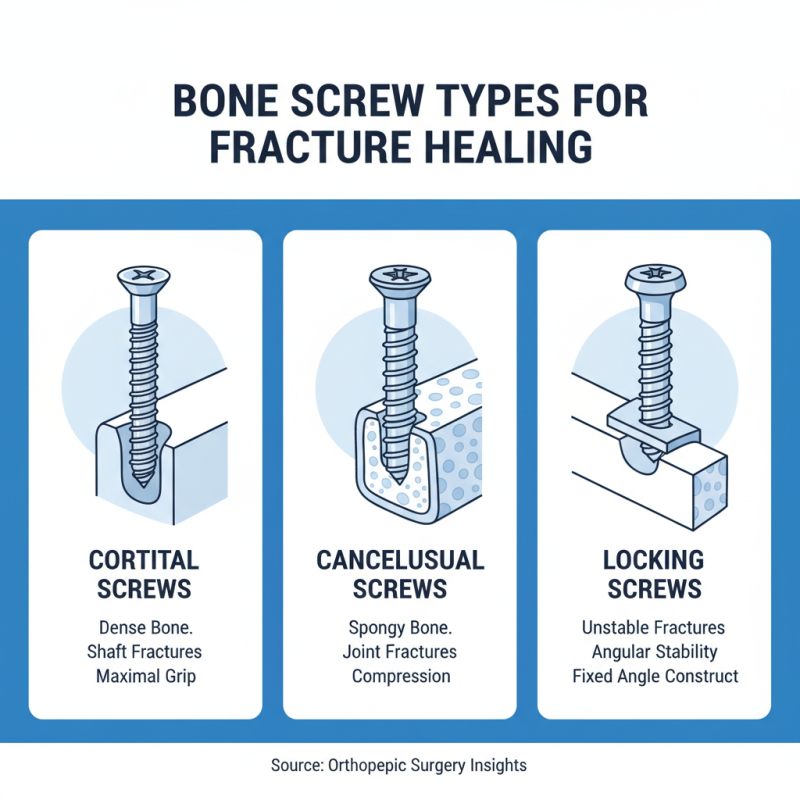Top 10 Best Orthopedic Bone Screws for Effective Fracture Healing?
