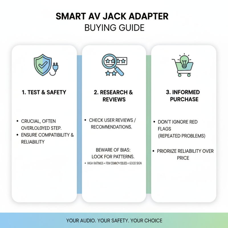 10 Essential Tips for Choosing the Right Av Jack Adapter?