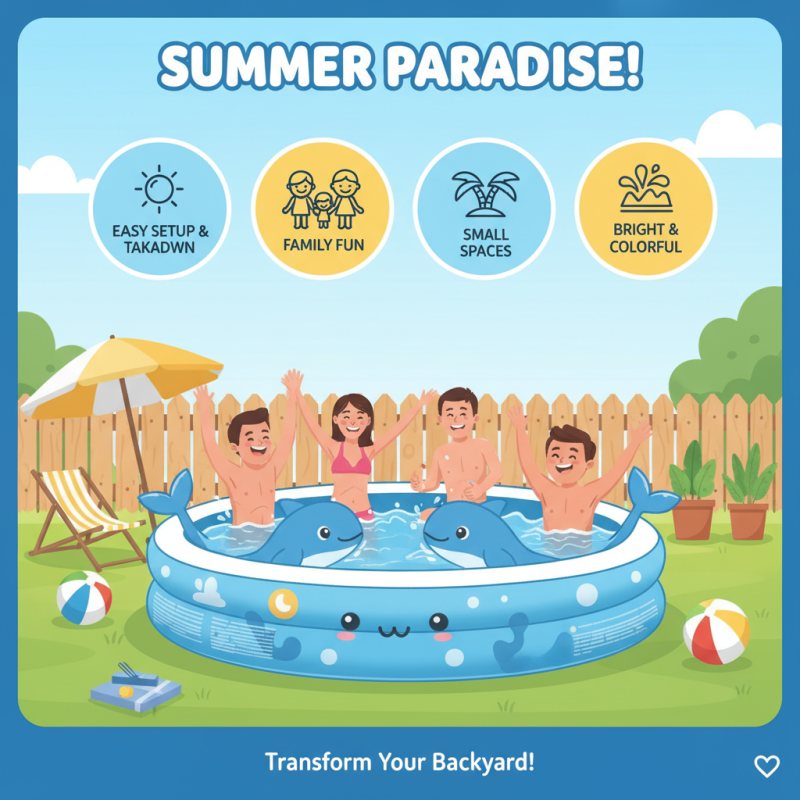 Why You Should Consider a Cute Inflatable Pool for Summer Fun?