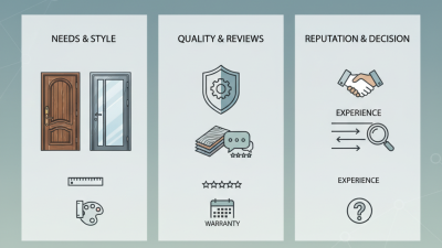 How to Choose the Best Derchi Door Manufacturer for Your Home?