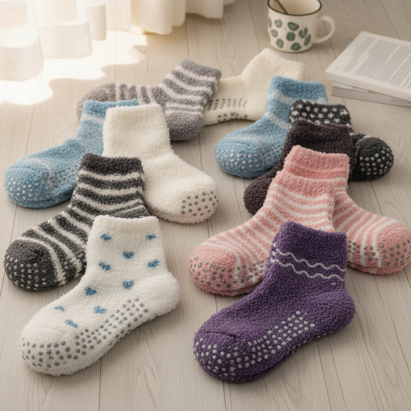Top 10 Fuzzy Socks With Grips You Need for Ultimate Comfort?