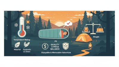 How to Choose the Best Camping Sleeping Bag for Your Adventure?