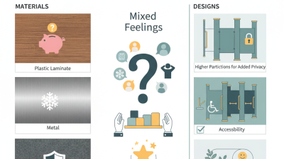 Best Restroom Stall Walls Materials and Designs for Privacy?