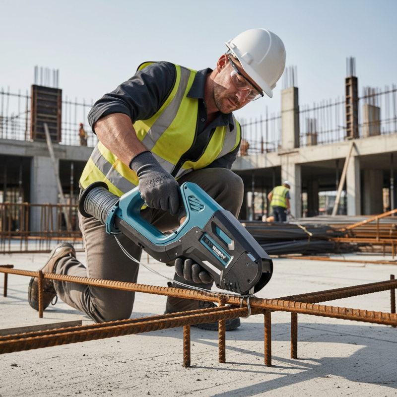 Top Benefits of Using a Rebar Tying Gun for Your Construction Projects?