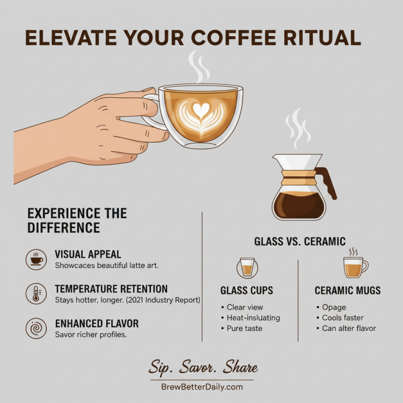 Top Benefits of Using Coffee Glass Cups for Your Daily Brew?